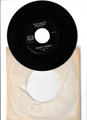 7''  HERMAN´S HERMITS  SOMETHING´S HAPPENING  THE MOST BEAUTIFUL THING IN MY LIFE
