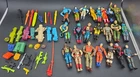 Vintage GI Joe & Others Action Figures Lot Of 22 Set Toys 80's -90's With Extras