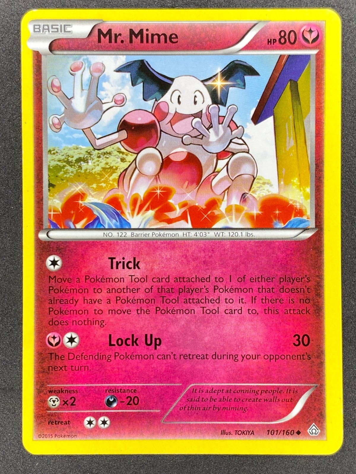 Pokémon Mr. Mime 101/160 PRC Primal Clash LP