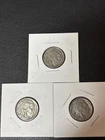 BUFFALO Indian Head Nickel lot (3) Coins with FULL DATES - Native American Lot