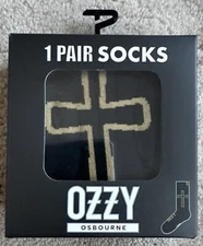 New Ozzy Osbourne Gift Box Socks-Unisex Size 7-12.