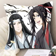 Grandmaster of Demonic Cultivation Cushion Wei Wuxian Lan Wangji Pillows Bedroom