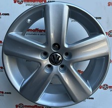 4 cerchi lega volkswagen polo golf t-cross r16 silver lt003836