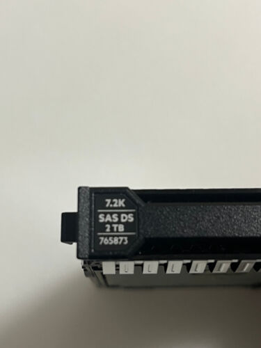 765873-001 765466-B21 HPE 2TB 7200RPM 12Gbps 2.5" SAS Hard Drive - Picture 4 of 4