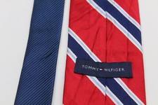 (3696) TOMMY HILFIGER MEN'S TIE 100%SILK MADE IN USA