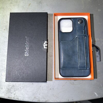 Sheldon iPhone 12 Pro Max 6.7  Case Genuine Leather