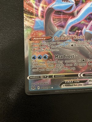 Kyurem Vmax 049/196 Prize Pack Series 3 Pokemon Card TCG NM