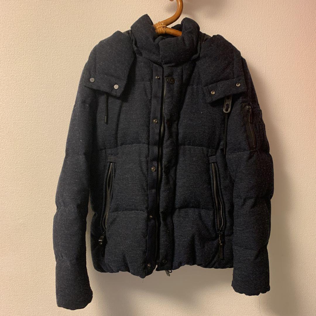 [Japan Used Fashion] Nano Universe Nishikawa Down Jacket Navy