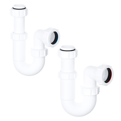 Teleskop Spüle P Falle 32mm 1,25'' 40mm 1,5'' Becken schwenkbar Sanitär Ablaufrohr