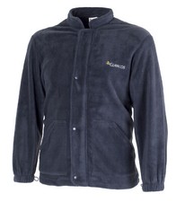 Correos Postal Service Black Fleece Jacket Thick Soft Warm Fleece Fast Ship