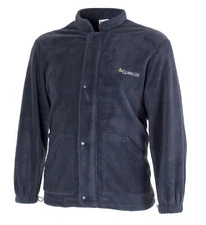 Correos Postal Service Black Fleece Jacket Thick Soft Warm Fleece Fast Ship