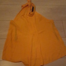 Womens Dorothy Pekins tie neck top size 10