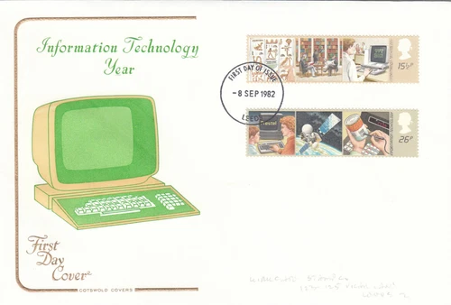 IT Information Technology GB Cotswold FDC Leeds 1982 (144670)