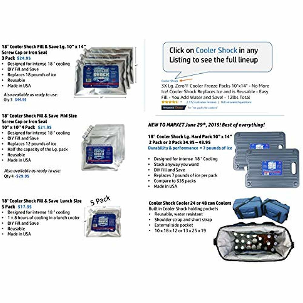 cooler shock lunch packs