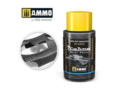 AMMO MIG - Cobra Motor Paint Cobra Motor Selenit Grau 30 Ml 0347