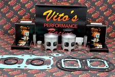Vito's FORGED SUPER STOCK Banshee pistons + gasket kit 8hp over stock 64.00