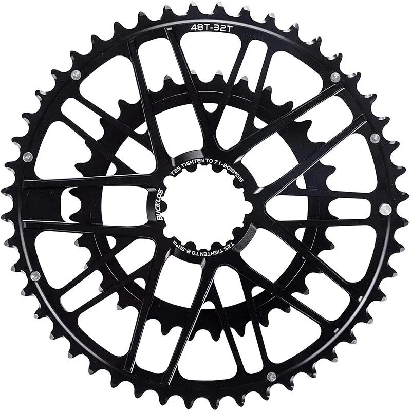 48-32T Road Bicycle Crankset 8/9/10/11S DUB Crank 29mm Spindle Gravel Bike Parts - Image 4 of 4