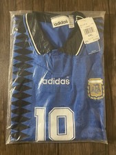- Adidas 1994 WorldCup Argentina Away Jersey 10 AFA IS0266