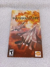 Ace Combat Zero The Belkan War PS2 (Sony Playstation 2,)AUTHENTIC MANUAL ONLY