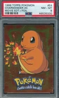 PSA 8 FOIL CHARMANDER 1999 POKEMON #4 FIRE DRAGON MOVIE EDITION GRADED *PM-TPHLC