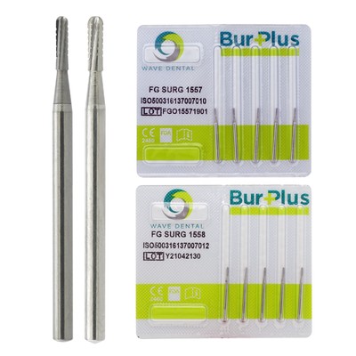 Dental Surgical Burs Carbide Bur 1558 1557 FG SURG High Speed Dome Fissure Prima
