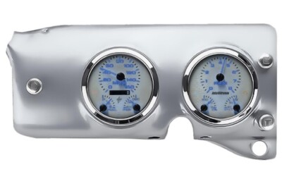 Intellitronix Blue LED Analog Gauge Panel For 1947-1953 Chevy Trucks