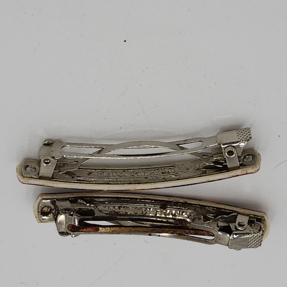 Vintage Hair Clip France stay tight 2.5 inch Clasp Barrettes  display picture 1