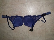 Fredericks Of Hollywood Royal Blue Nwt 34b Bra