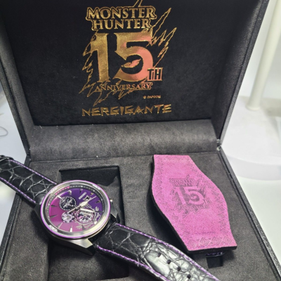 SEIKO x MONSTER HUNTER 15th anniversary NERGIGANTE SBPY157 Watch