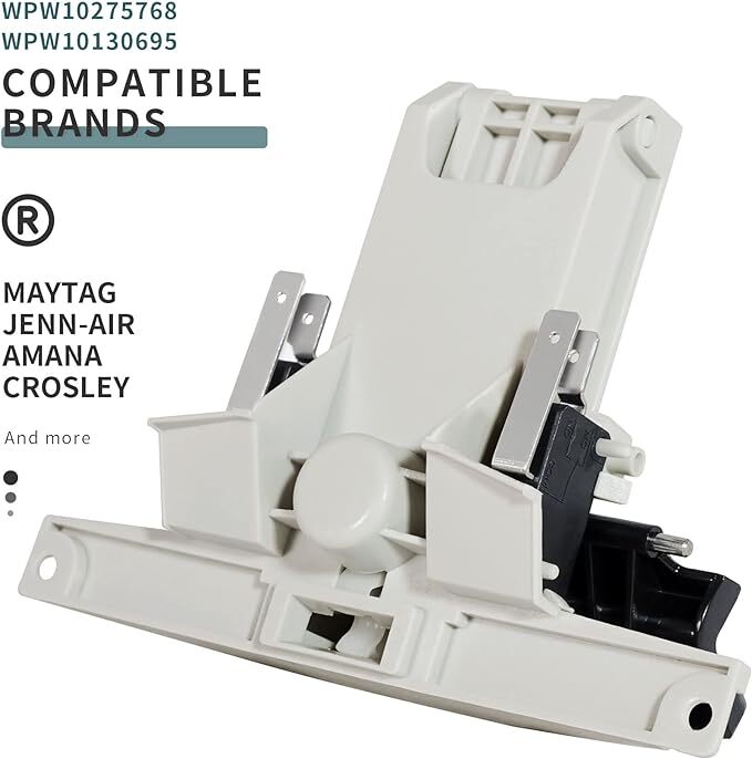 Dishwasher Door Latch Assembly Maytag Quiet Series 300 MDB9750AWW