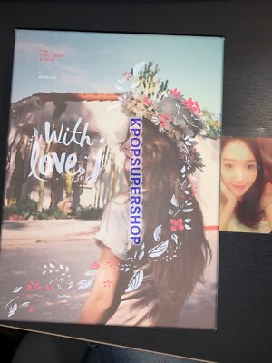 Jessica Jung 1st Mini Album With Love, J CD Photocard Good Girls