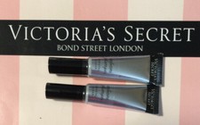 x2 Victorias Secret Extreme Plumper Beauty Rush Crystal Clear Lip Gloss .38 oz