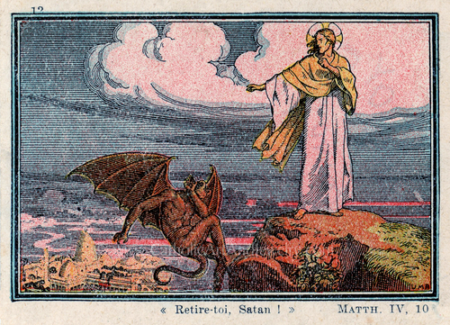 Begone Satan! – Jesus's triumph – Matthew 4:10 - Picture 2 of 4
