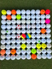 100 Used Titleist, Callaway, Bridgestone, Vice, Nike, Taylor Made Golf Balls ⛳️