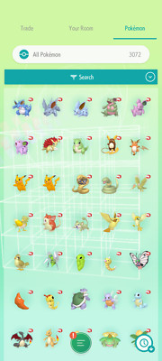 Pokémon HOME Gen 1-2 VC Shiny Living Dex Complete Pokedex 1-251 Virtual Console