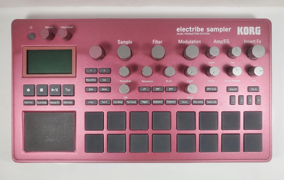 Korg electribe sampler Metallic Red ELECTRIBE2S Music Production Station