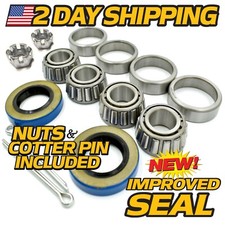 2 Kits Front Wheel Hub Bearing Seal Kit Fits Club Car DS Carryall Golf Cart