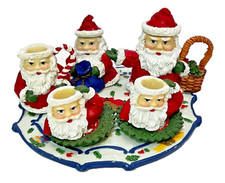 Vintage ARTMARK 1996 Santa Claus A Treasury of Gifs Ceramic Collector's Tea Set