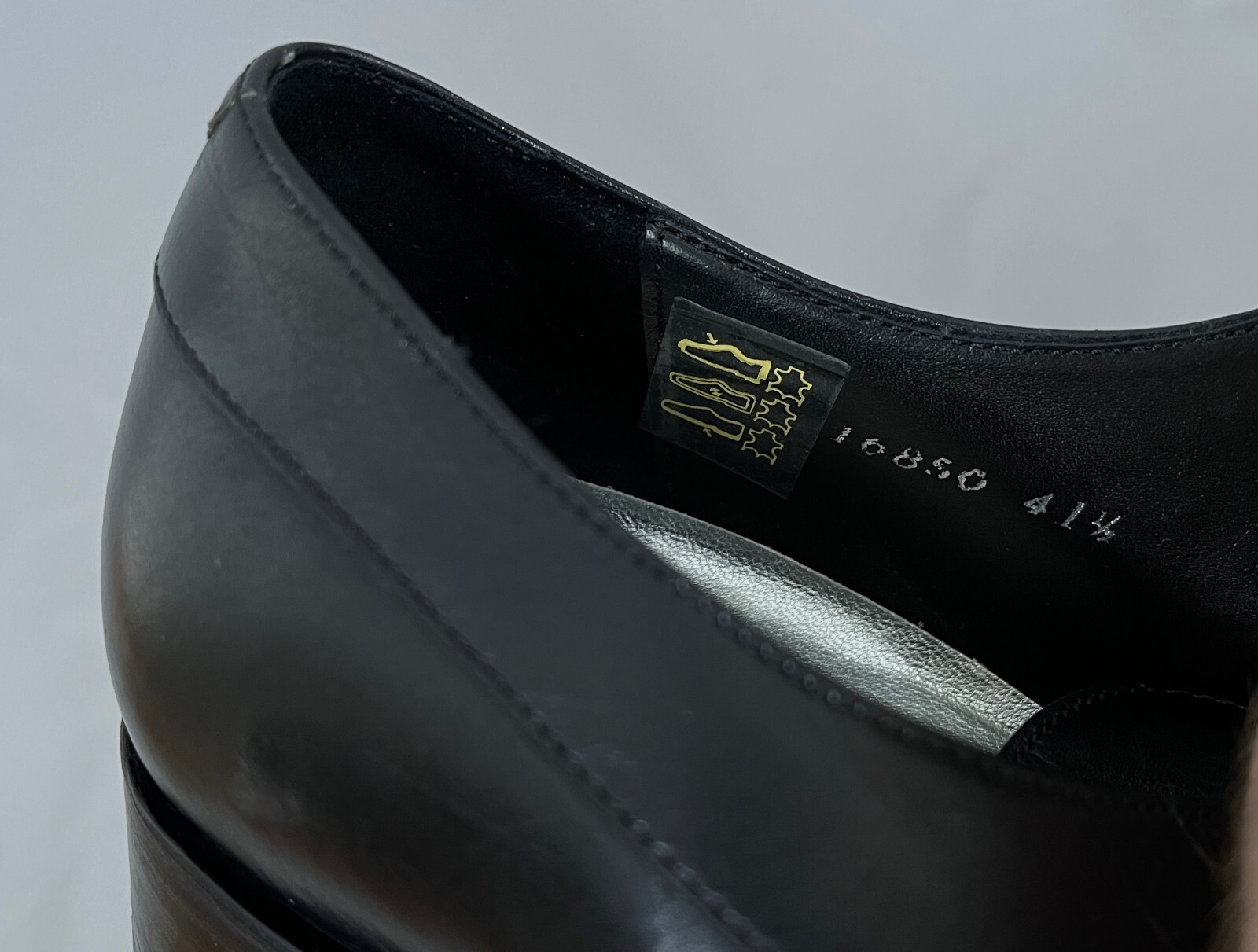 Stunning Vintage THIERRY MUGLER Leather Lace Up Designer Dress Shoes Size 41.5 image 8