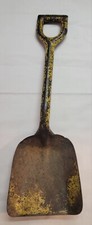Child Metal Tin Beach Sandbox Shovel Weathered Toy Vtg Retro As Is