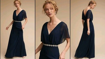 bhldn blue dress