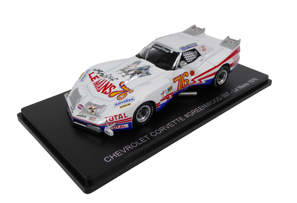 Chevrolet Corvette Greenwood 24h Le Mans 1976 - 1:43 Spark Hachette Model Car 11