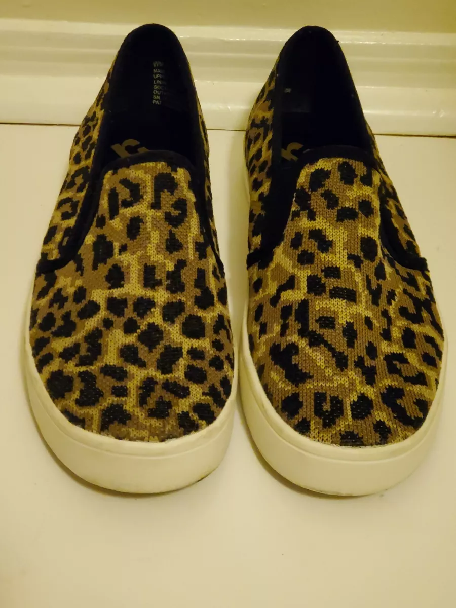 Report leopard best sale shoes