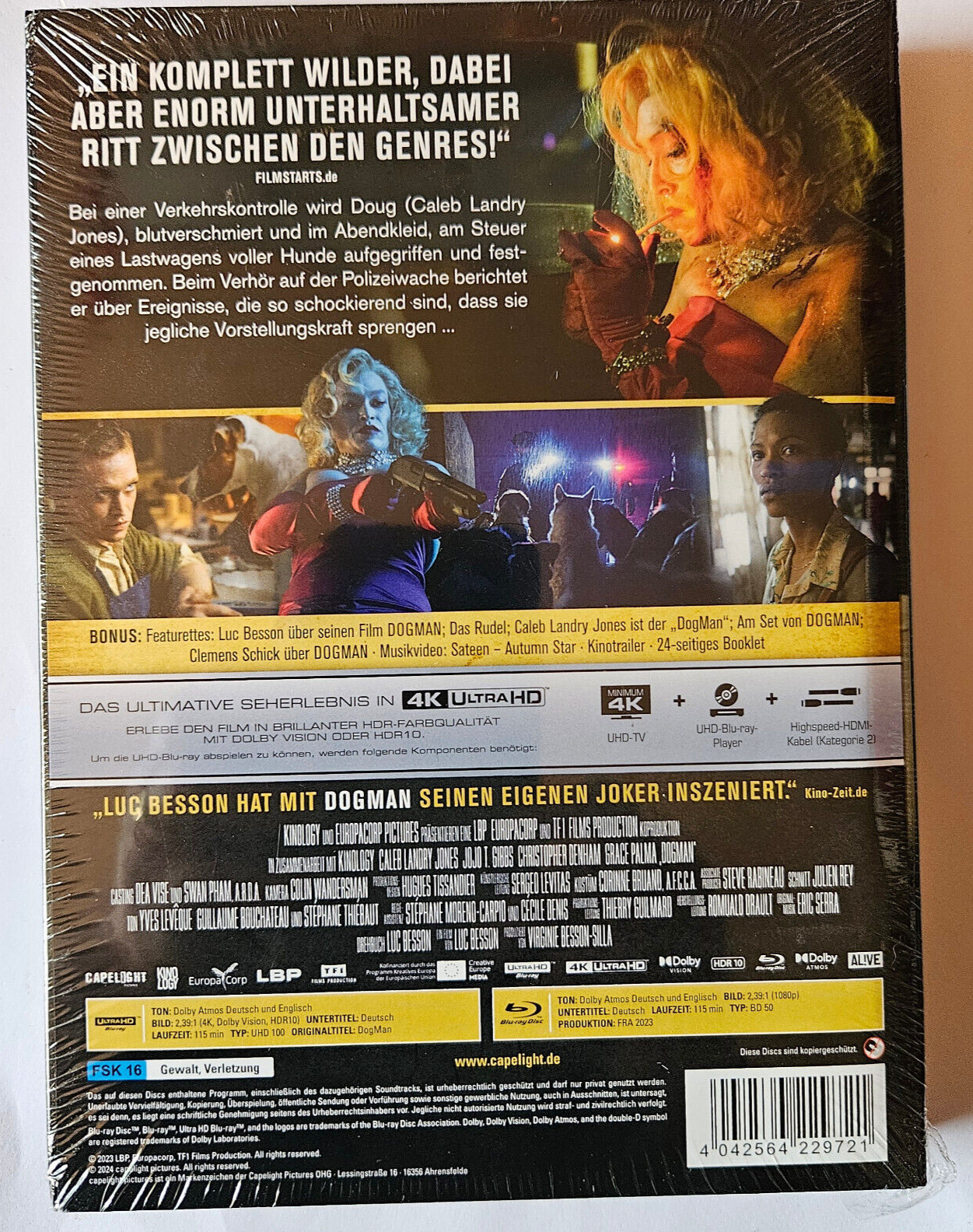 DogMan – 4K Mediabook A (UHD + Blu-ray Disc)