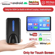 Carplay AI Box Wireless Carplay Android Auto Adapter Car Multimedia Video US