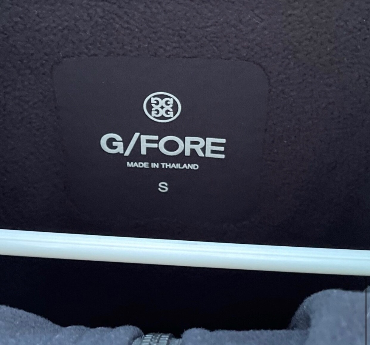 NEW Women’s black Gfore G/FORE quilted fleece jacket, sold out, rare find! image 5