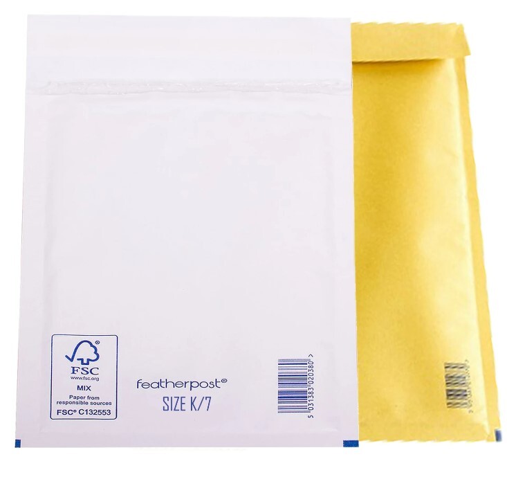 GENUINE BUBBLE PADDED ENVELOPES MAILERS POSTAL JIFFY BAGS GOLD WHITE