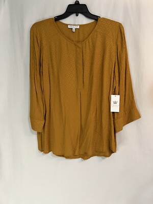 Women s Chaus New York Aztec Rhythm ,Mayan Gold SZ XL. 139041. NWT