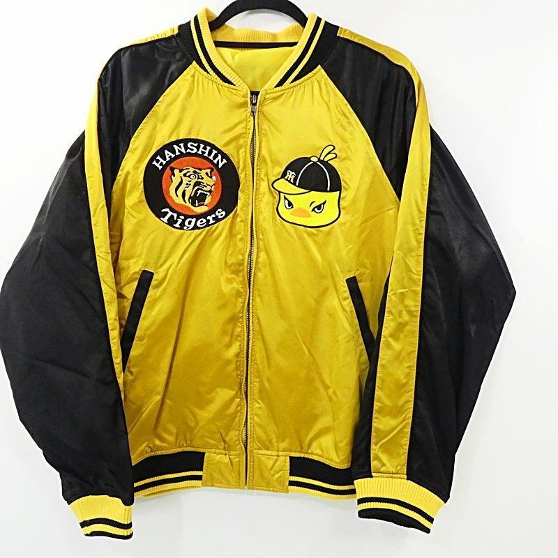 Hanshin Tigers ジャケット 黒/黄色 PRODUCTS] XLARGE × 阪神タイガース | VHSMAG