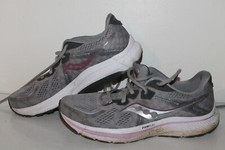 Saucony Omni 20 PWR Run Running Shoes, S10681-15, Alloy Gray, Women's US 11